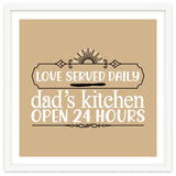 Love Served Daily Dad's Kitchen Open 24 Hours thumbnail