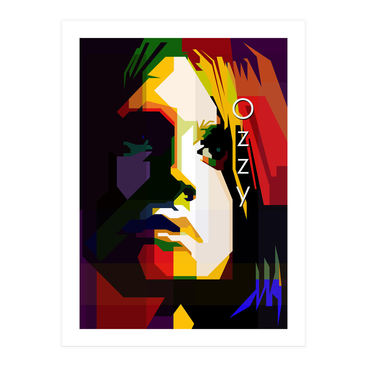 Ozzy Osbourne Classic Rock WPAP (Print Only)