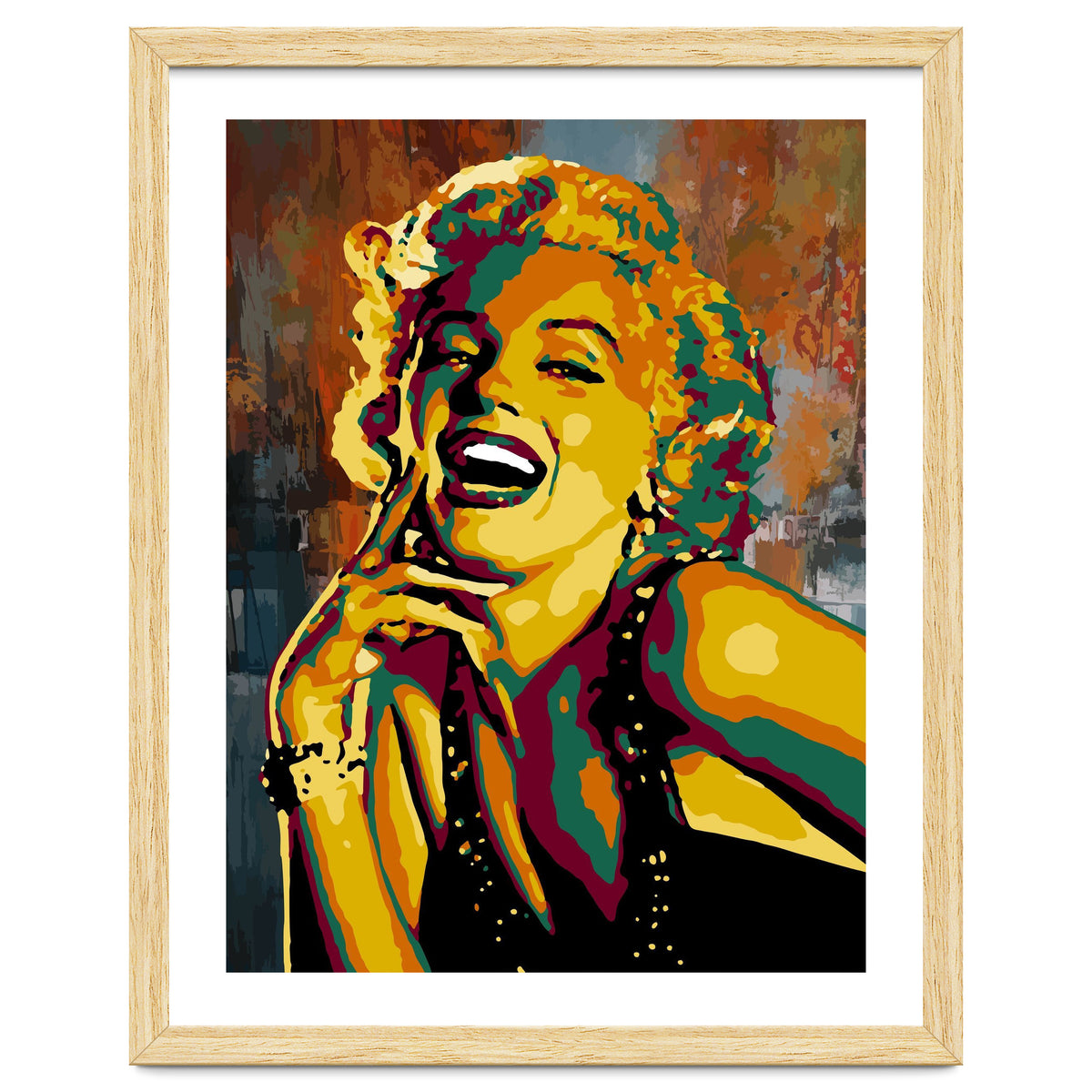 Marilyn Monroe Colorful abstract