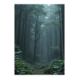 Ethereal Misty Forest in the Rain (Print Only) thumbnail