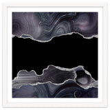 Black & Silver Glitter Agate Texture 03 thumbnail