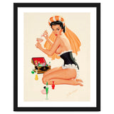 Young And Beautiful Witch Preparing A Love Portion thumbnail