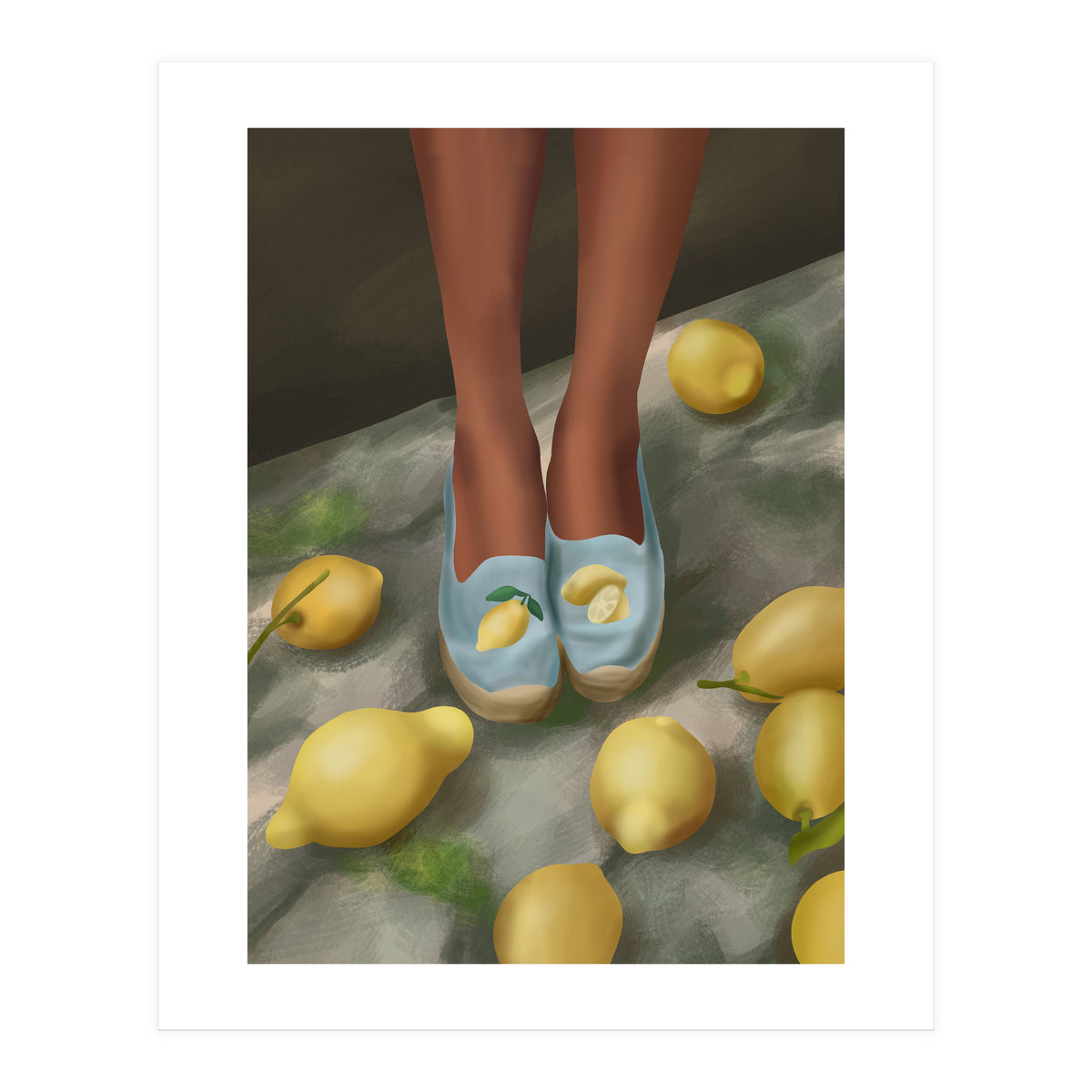 Lemon Steps (Print Only)