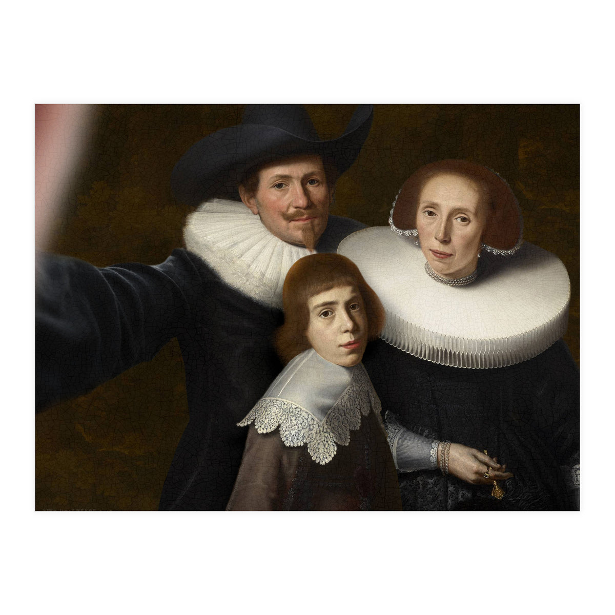 Dirck van Santvoort - Selfie (Print Only)