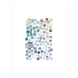 Watercolor Geometric Square Shapes Cozy (Print Only) thumbnail