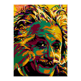 Albert Einstein Colorful Abstract 2 (Print Only) thumbnail