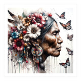 Matriarch With Wildflowers (Print Only) thumbnail