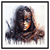 Armored Medieval Warrior Woman thumbnail