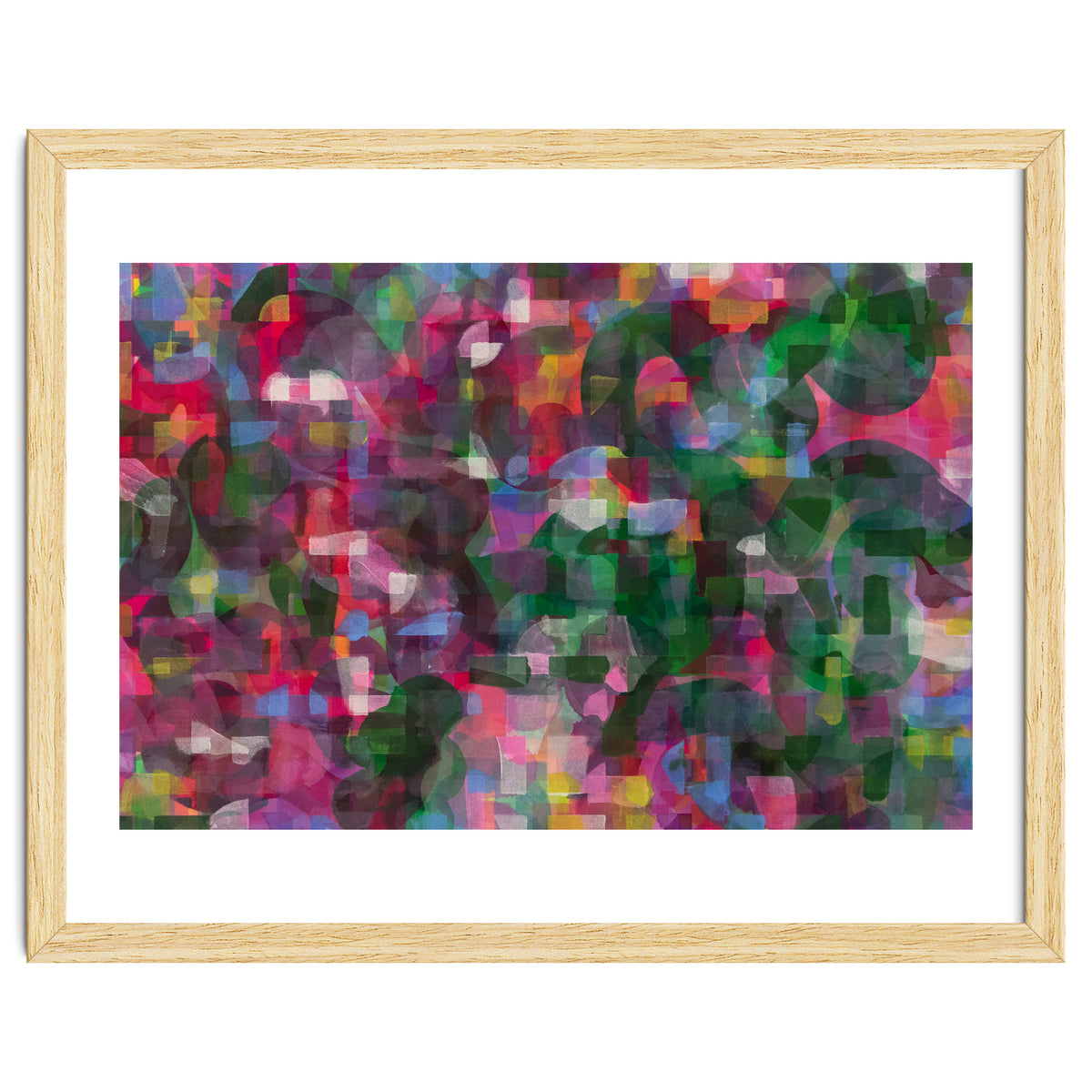 Morning Sun Through Stained Glass