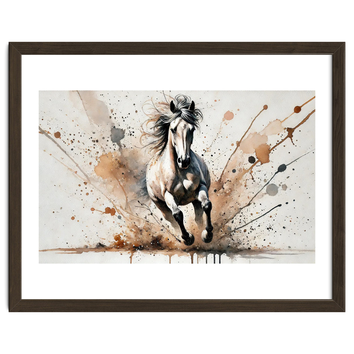 Galloping Horse Front View