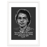 Rosa Parks  American Activist Legend in Scribble Art thumbnail