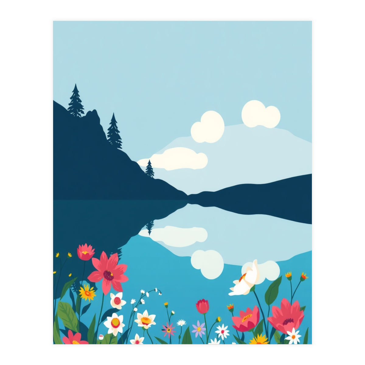 Nature Blue Dream (Print Only)