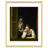 Bartolome Esteban Murillo:Two Women at a Window, c.1655/1660. National Gallery of Art Washington DC. thumbnail