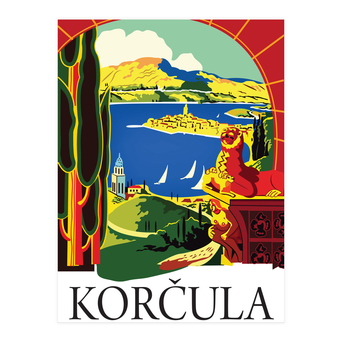 Korcula, Croatia (Print Only)