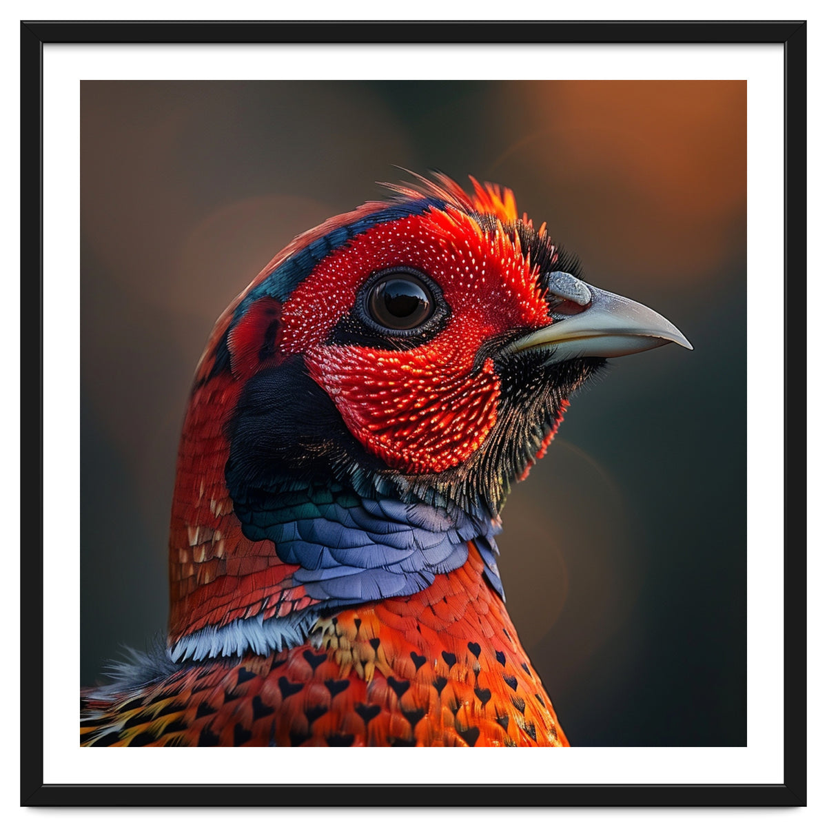 Close Up Pheasant Bird
