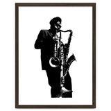 Rahsaan Roland Kirk Jazz Music Legend in Grayscale thumbnail
