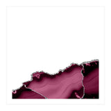 Burgundy & Silver Agate Texture 13  (Print Only) thumbnail