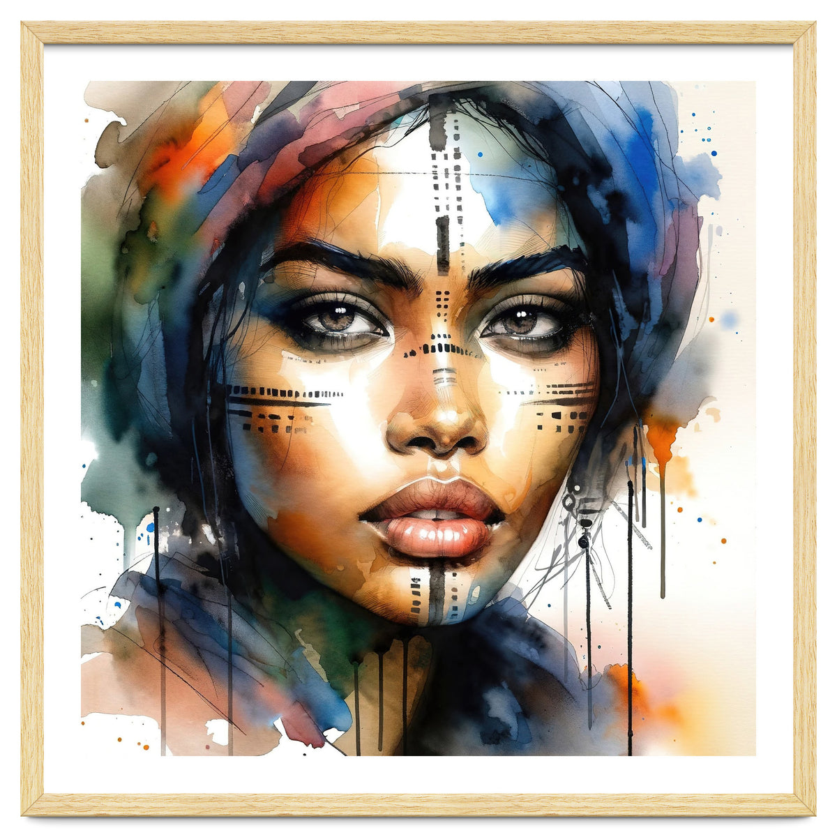 Tribal Muse Portrait