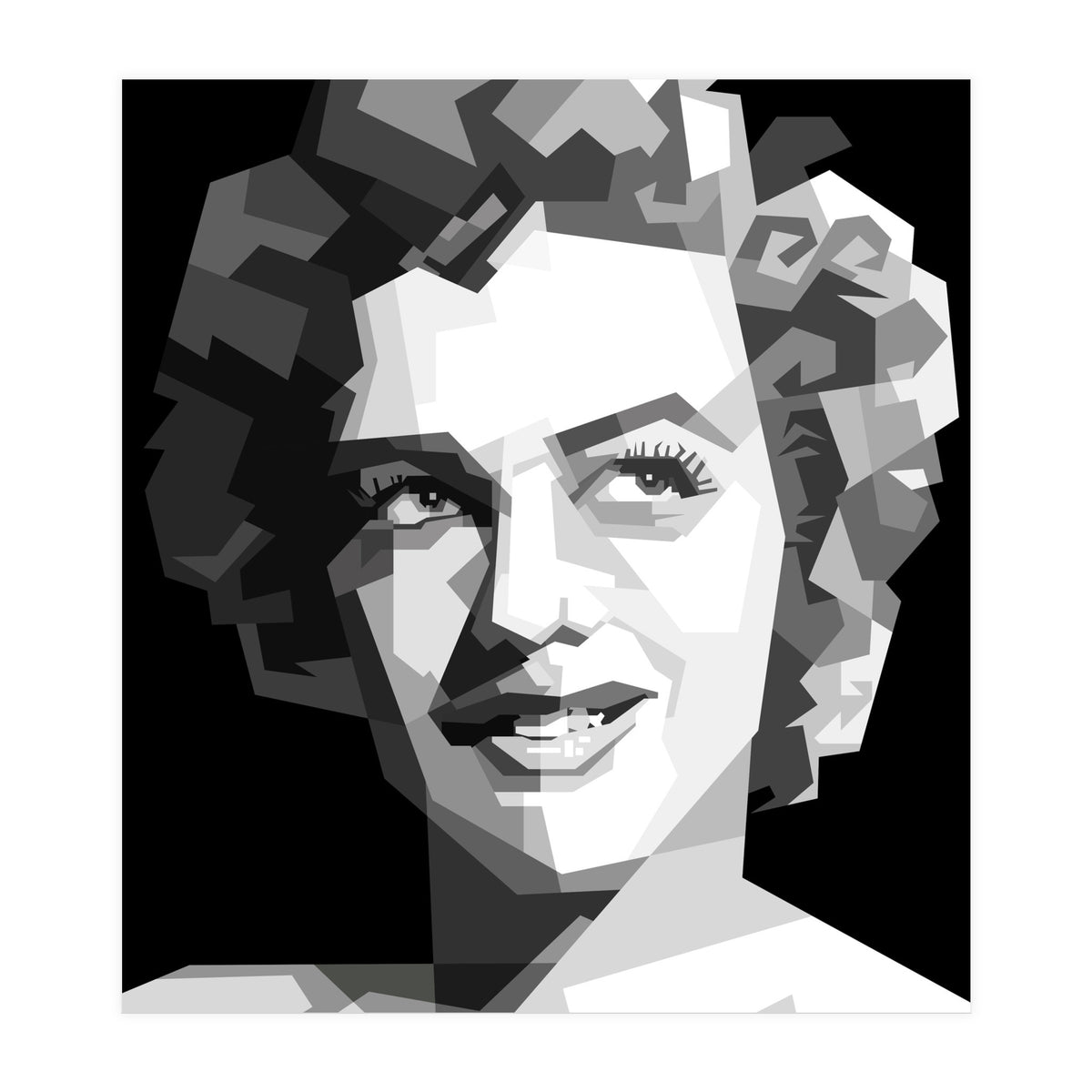 Marilyn Monroe 60s Hollywood Stars Movie (Print Only)