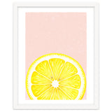 Lemon Slice, Fresh Citrus Kitchen Summer Art thumbnail