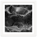 Black Glitter Agate Texture 05 thumbnail