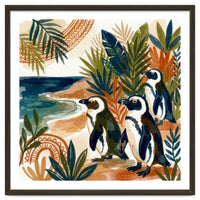 Beachside Penguin Gathering