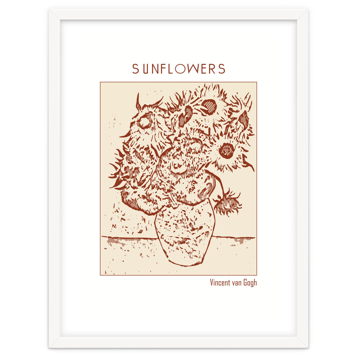 Sunflowers – Vincent Van Gogh