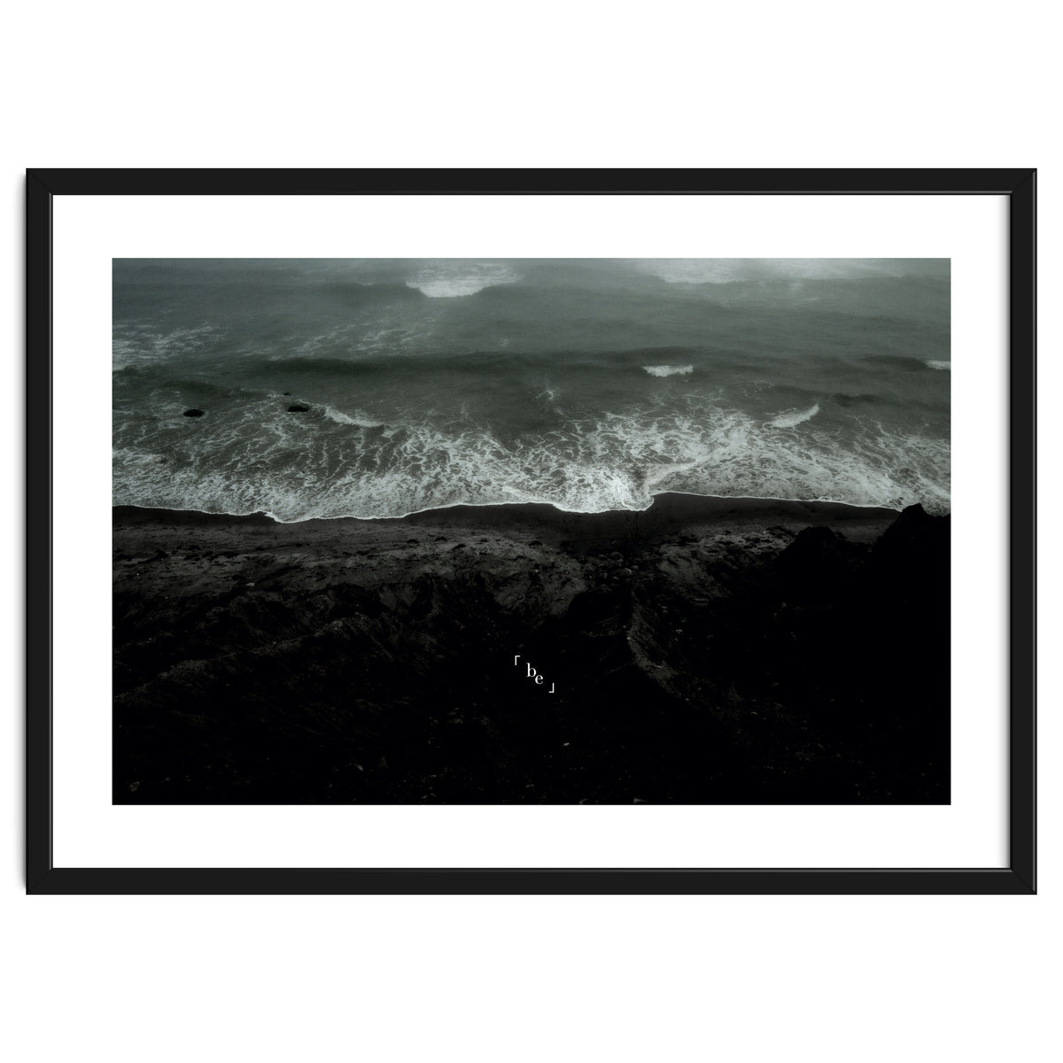 be - Ocean Wave - Black Beach