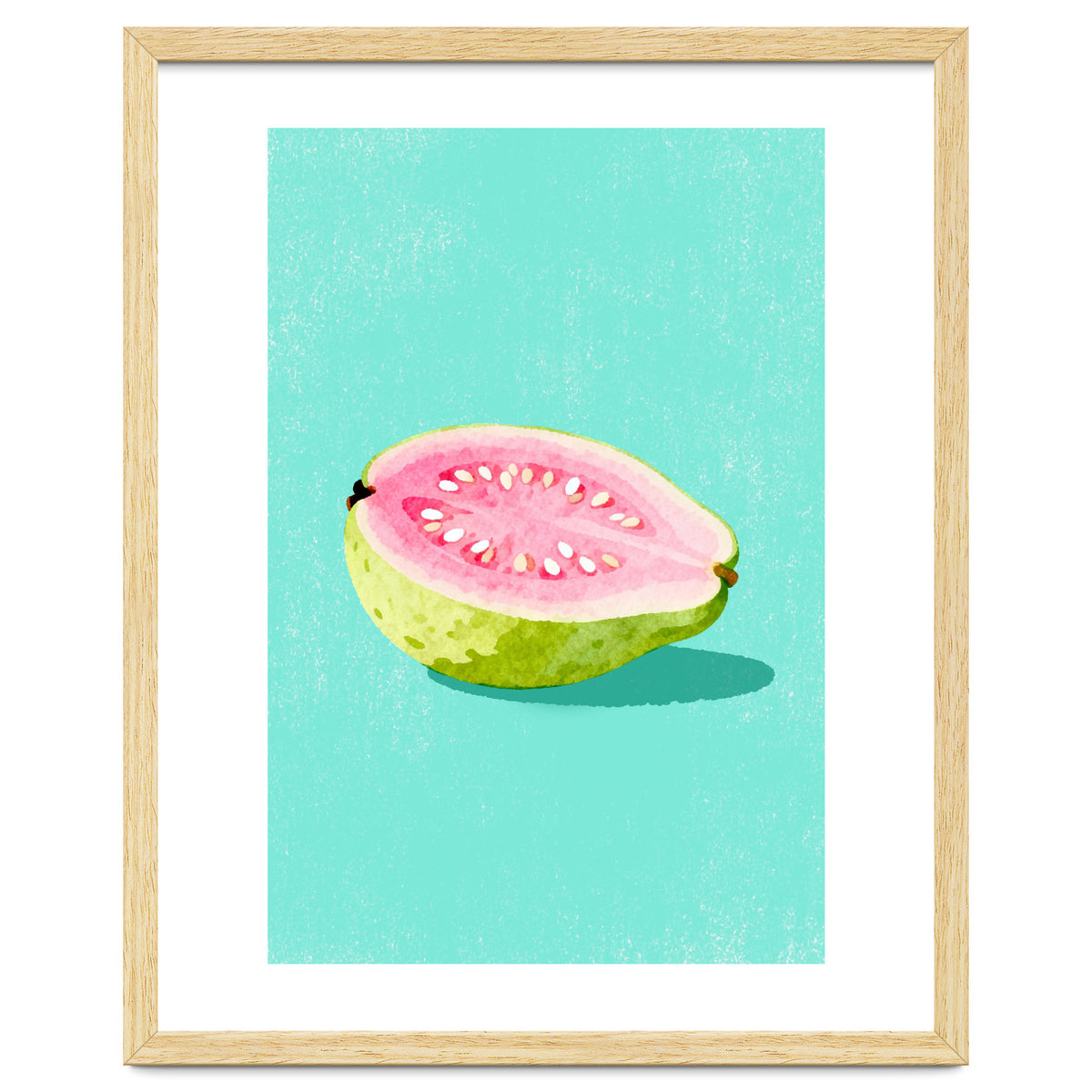 Guava Fruit Illustration