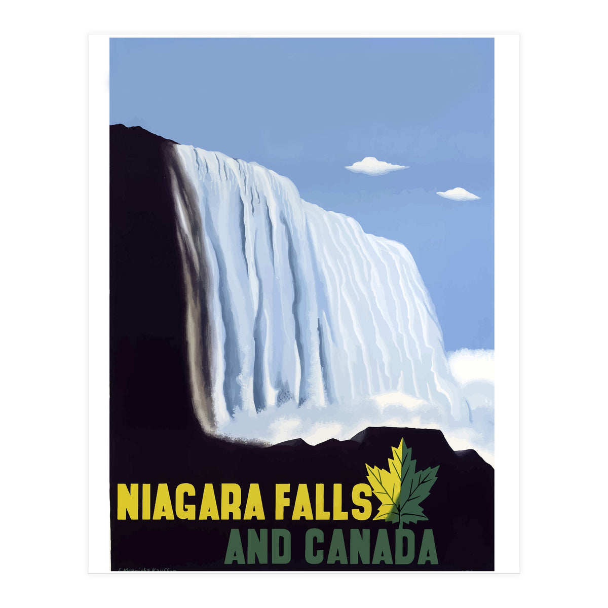 Niagara Falls and Canada (Print Only)