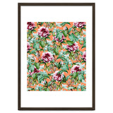 Frosty Florals || #society6 #decor #buyart thumbnail