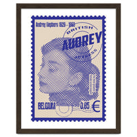 Audrey Hepburn Stamps Art