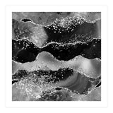 Black Glitter Agate Texture 07  (Print Only) thumbnail