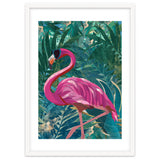 Flamingo in the jungle thumbnail