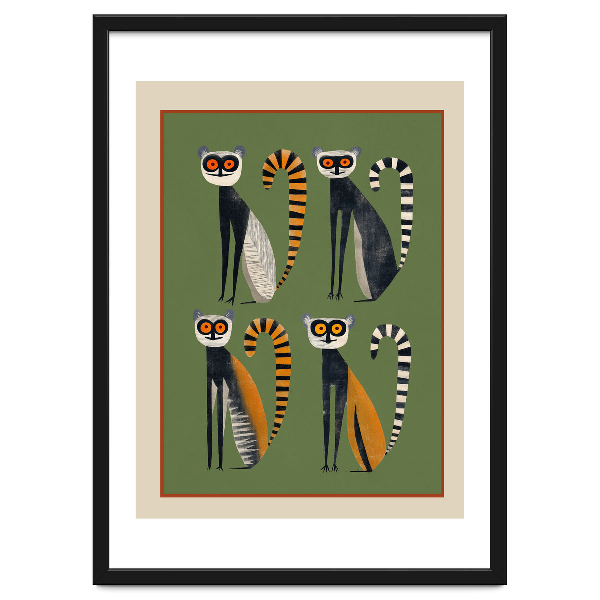 Striped Lemurs