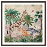 Vintage Fantasy African Animals Safari thumbnail