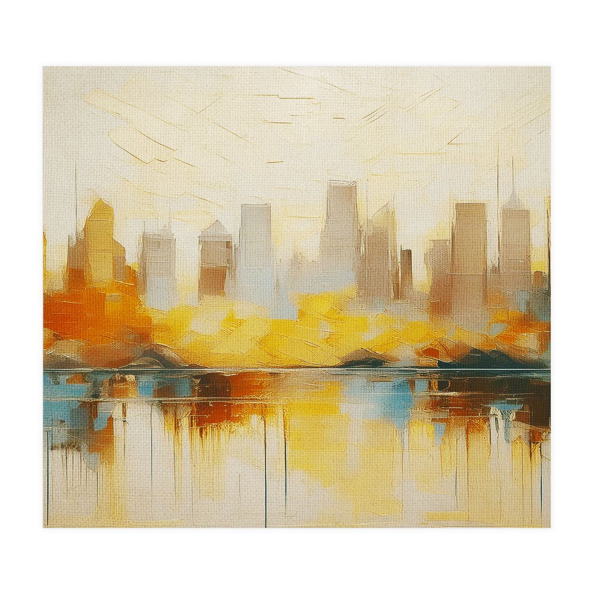 Buildings At Dusk 03 (Print Only)