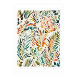 Colorful Leaves Pattern (Print Only) thumbnail