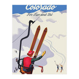 Colorado For Fun And Ski (Print Only) thumbnail