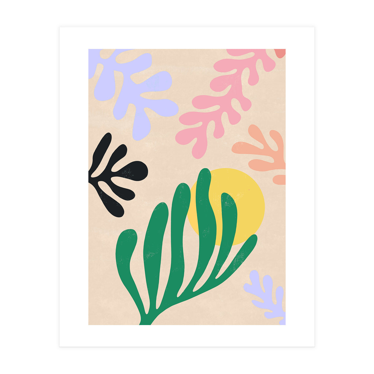 Matisse Leaves II (Print Only)
