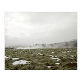 Remaining snow in the late summer greenfield - Iceland  (Print Only) thumbnail