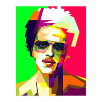 Bruno Mars Die Wth A Smile Pop Art (Print Only)