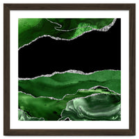 Green & Silver Agate Texture 02