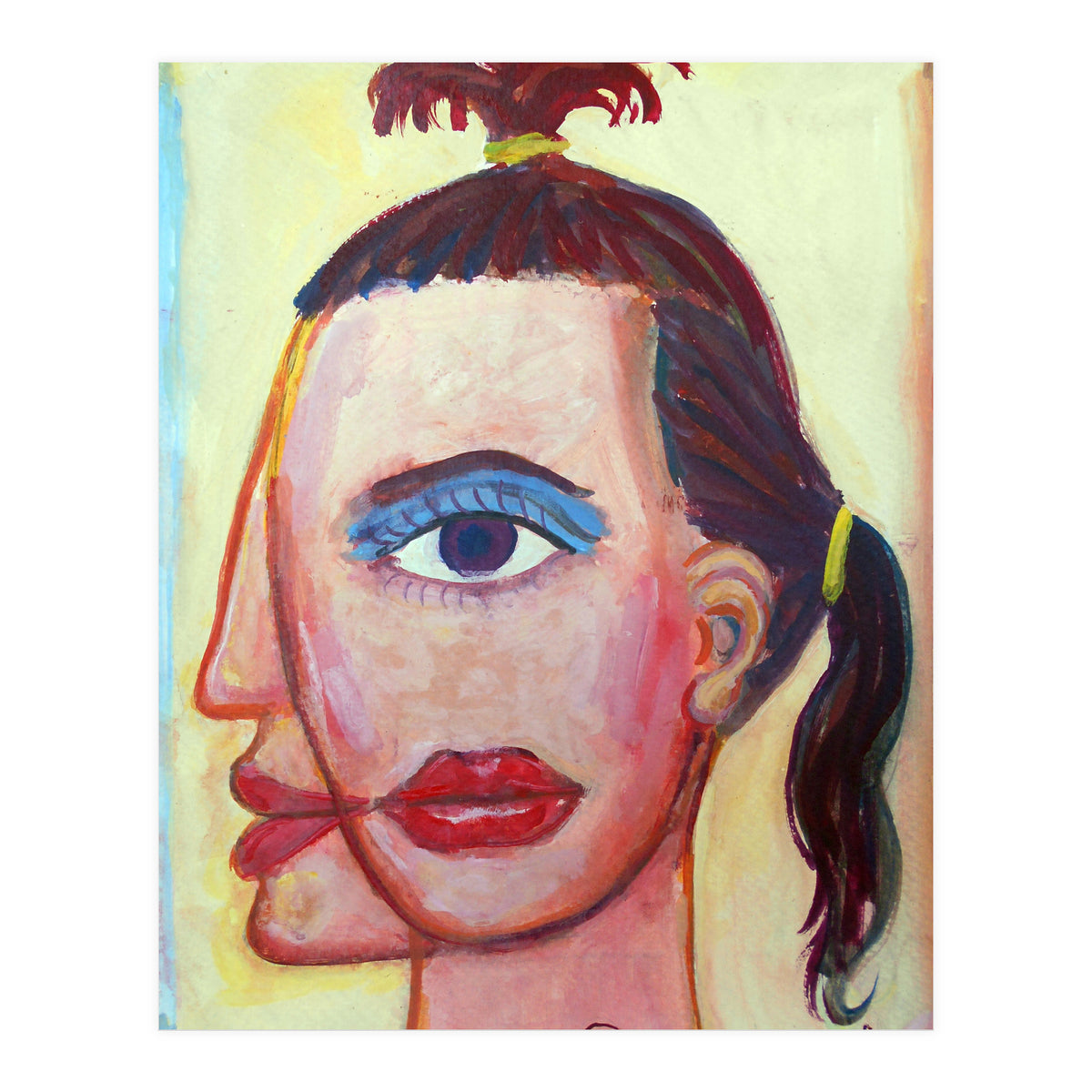 Cabeza De Mujer 6 (Print Only)