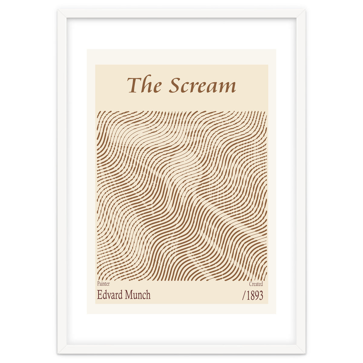 The Scream – Edvard Munch (1893)