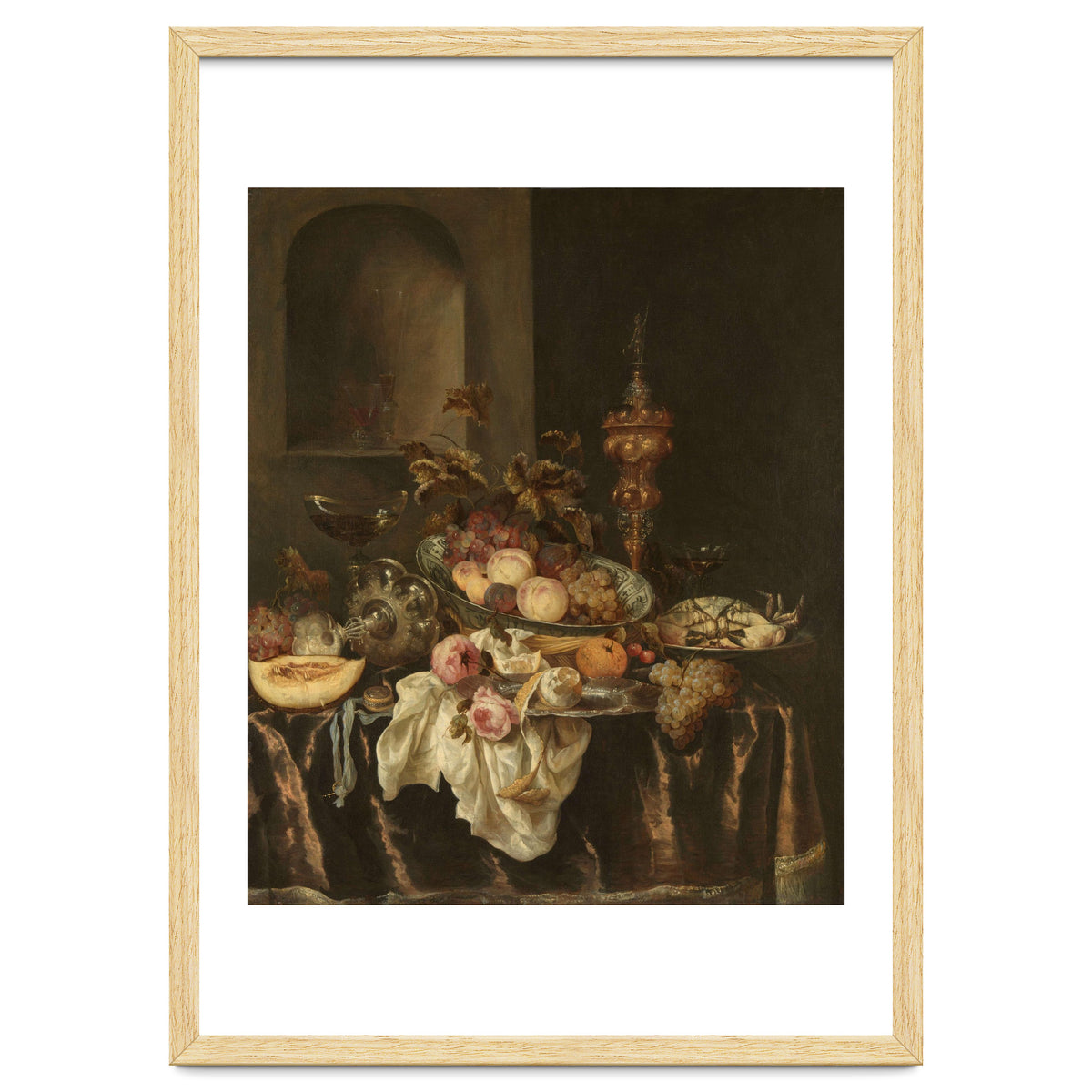 Still Life. Dating: c. 1640 - c. 1680. Measurements: h 127.5 cm × w 106.5 cm × t 3.0 cm; d 10.5 cm.