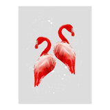 Flamingo Couple V1 (Print Only) thumbnail