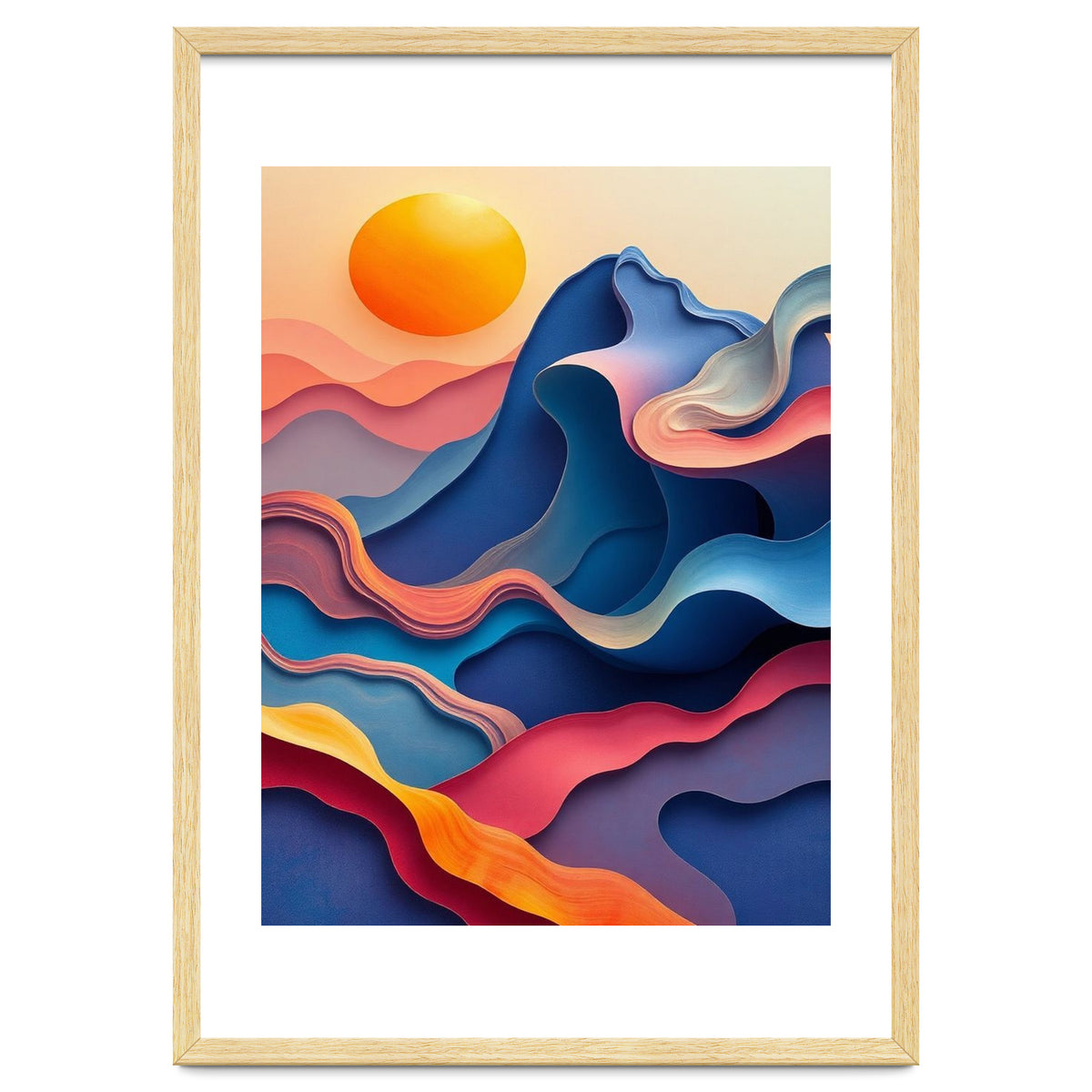 Sunset Over the Reef