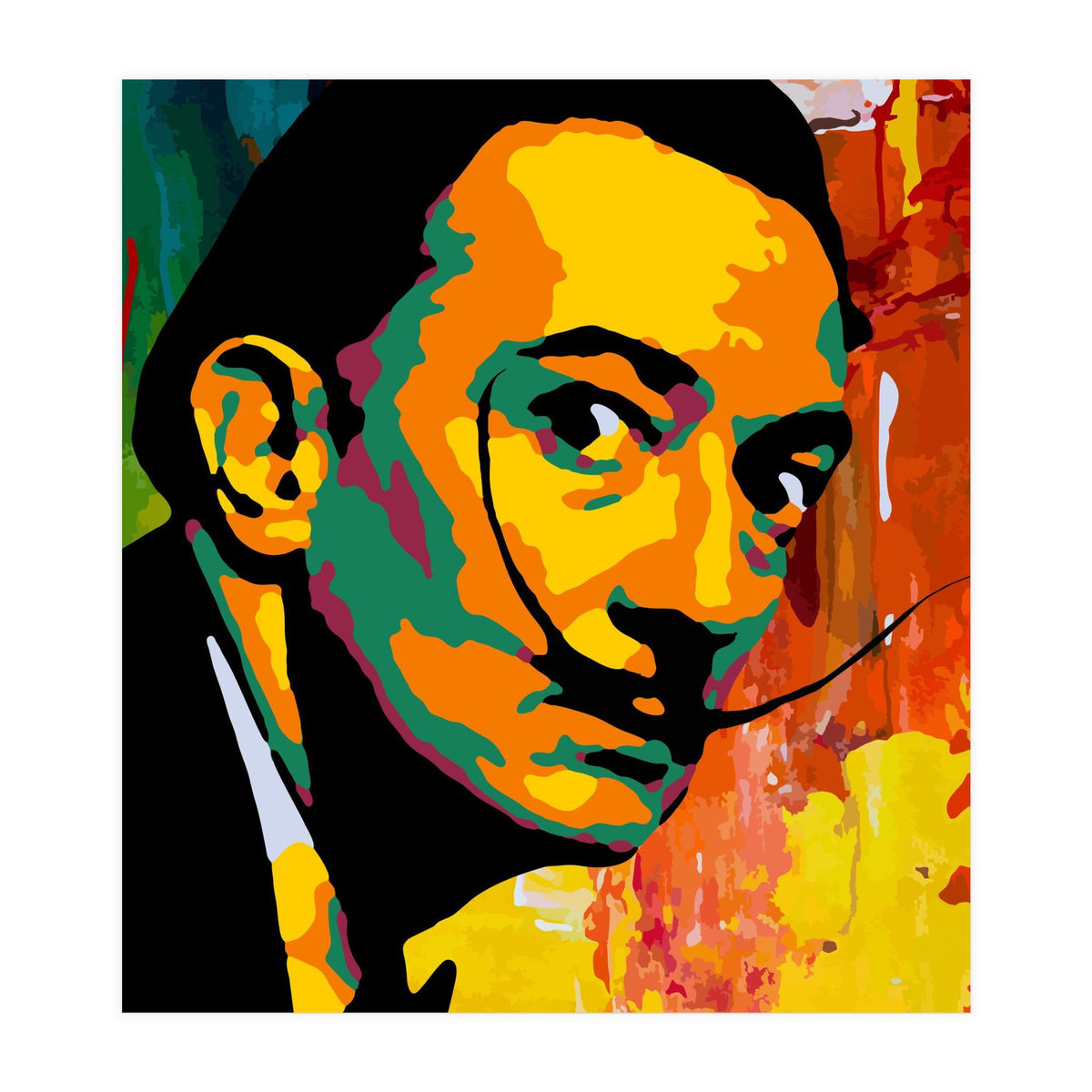 Salvador Dali Abstract 2 (Print Only)