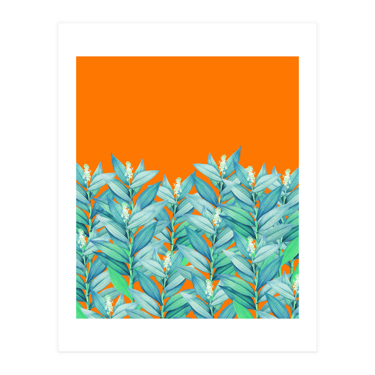 Nevertheless #Botanical Watercolor Illustration + Digital Art (Print Only)